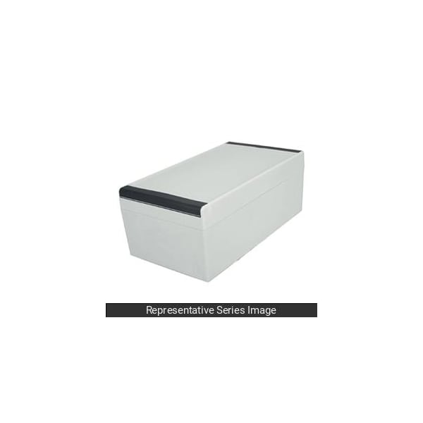 Hammond Screws Electrical Enclosures, 5.12 in H, 2.76 in D, 3.54 in W, 1, 4, 4X, 12 & 13, Plastic R290-090-000 - main